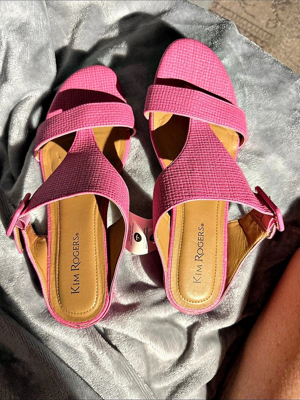 Kim Rogers Pink Strappy Sandals